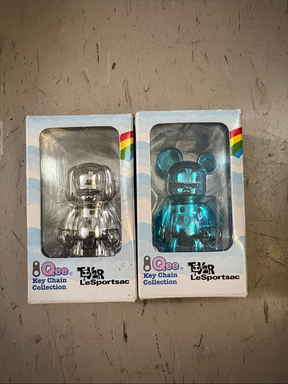 LeSportsac x Toy2R Qee Limited Edition Metallic Keychains